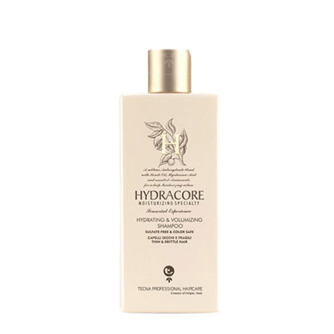 Tecna Hydracore Hydrating & Volumizing Shampoo 250ml - shampoo volume capelli fini