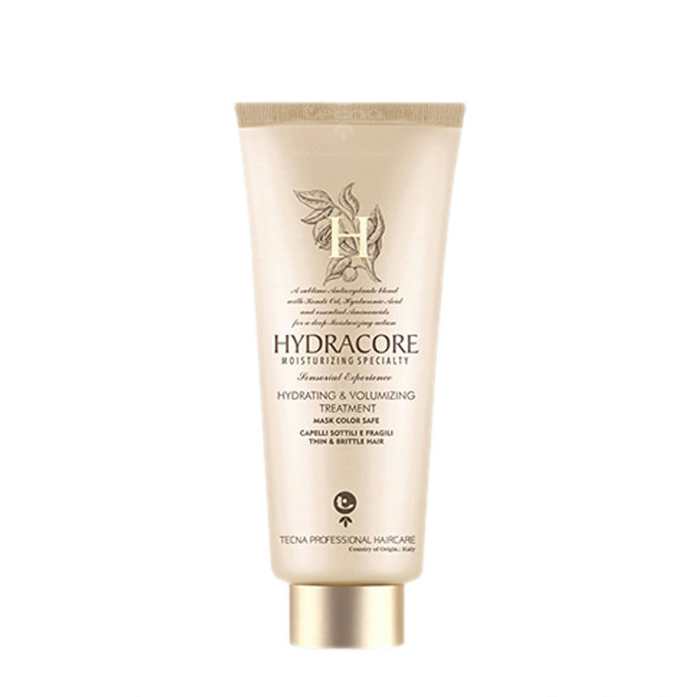 Tecna Hydracore Hydrating & Volumizing Treatment 200ml - maschera volume capelli fini
