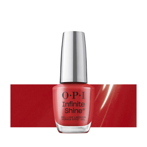 OPI Nail Lacquer Infinite Shine ISL N25 Big Apple Red 15ml - smalto a lunga durata