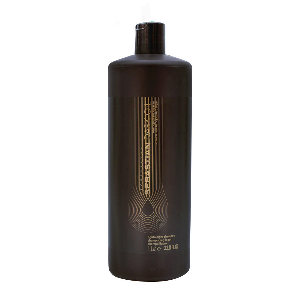 Sebastian Dark Oil Lightweight Shampoo 1000ml - shampoo idratante leggero