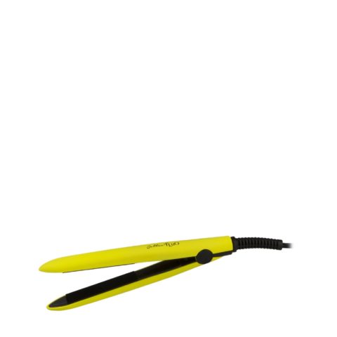 Gettin Fluo Mini Piastra Per Capelli Da Viaggio Giallo