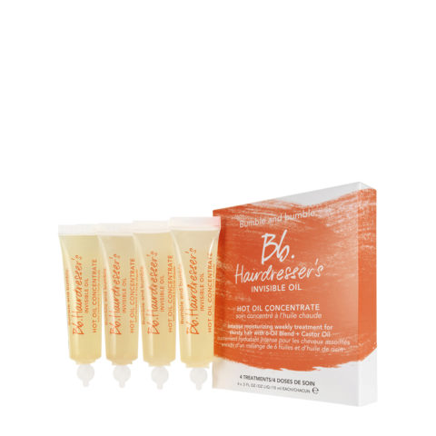 Bumble And Bumble Hairdresser's Hot Oil Concentrate 4x15ml - Olio idratante