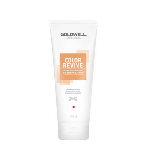 Dualsenses Color Revive Dark Warm Blonde Conditioner 200ml - balsamo per tutti i tipi di capelli biondi