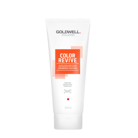 Goldwell Dualsenses Color Revive Warm Red Conditioner 200ml - balsamo per tutti i tipi di capelli rossi