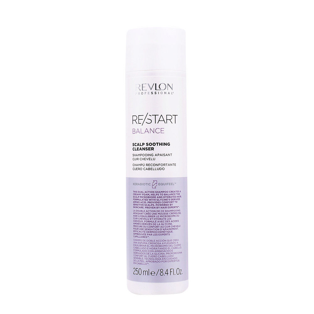 Revlon Restart Balance Scalp Soothing Cleanser 250ml - shampoo per cute sensibile