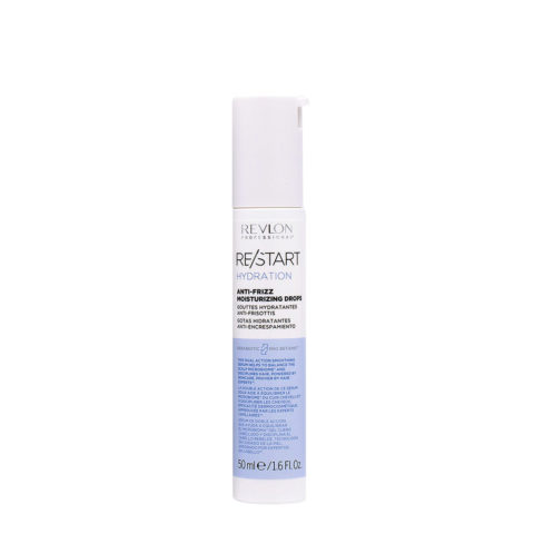 Revlon Restart Hydration Anti-Frizz Moisturizing Drops 50ml - siero idratante anticrespo
