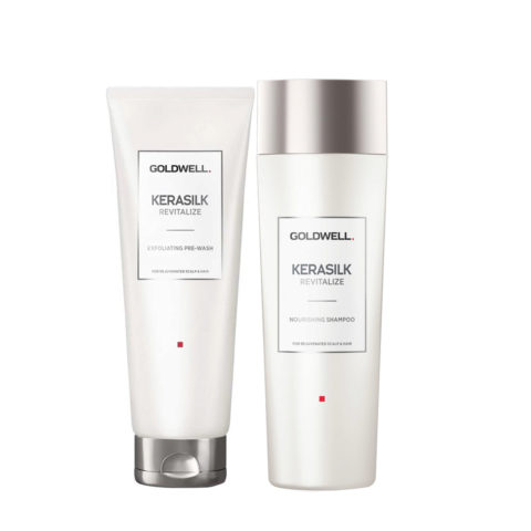 Kerasilk Revitalize Pre shampoo esfoliante 250ml Shampoo Idratante 250ml