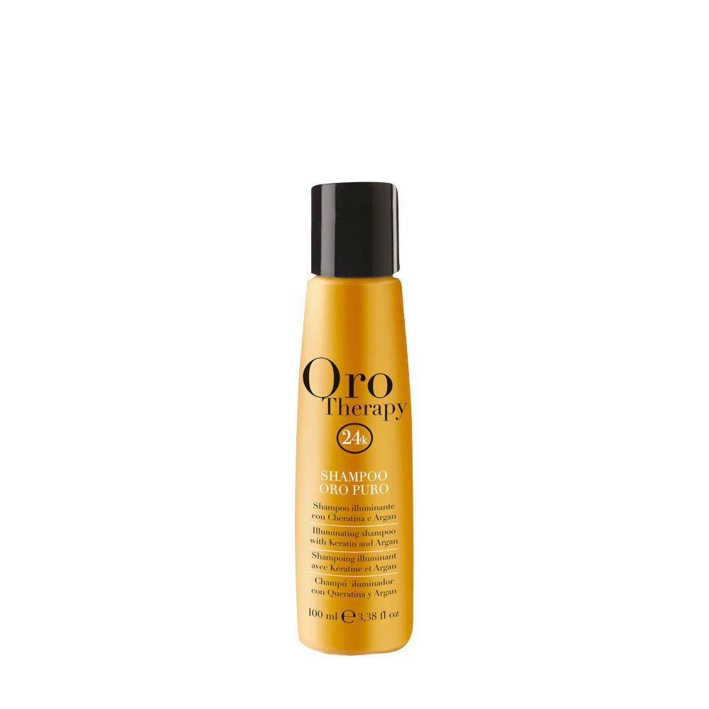 Fanola Oro Therapy Oro Puro Shampoo per tutti i tipi di Capelli 100ml