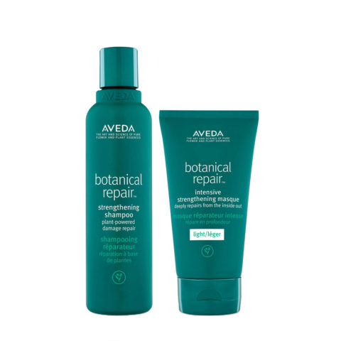 Aveda Botanical Repair Strengthening Shampoo 200ml Intensive Strengthening Masque Light 150ml
