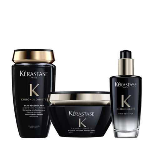 Chronologiste  Shampoo 250ml Masque 200ml Oil 100ml