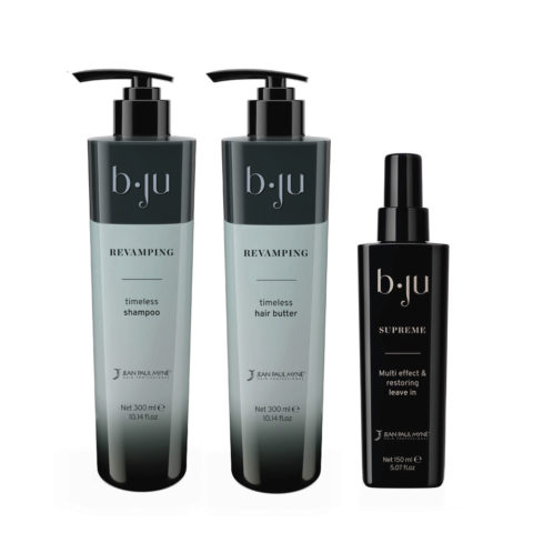 b ju Revamping Shampoo Idratante 300ml Balsamo 300ml Siero 150ml