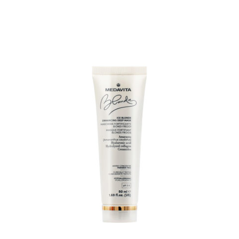 Medavita Blondie Ice Blonde Enhancing Deep Mask 50ml - maschera riflessante biondi freddi
