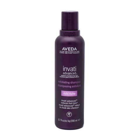 Invati Advanced Exfoliating Shampoo Rich 200ml - shampoo esfoliante ricco