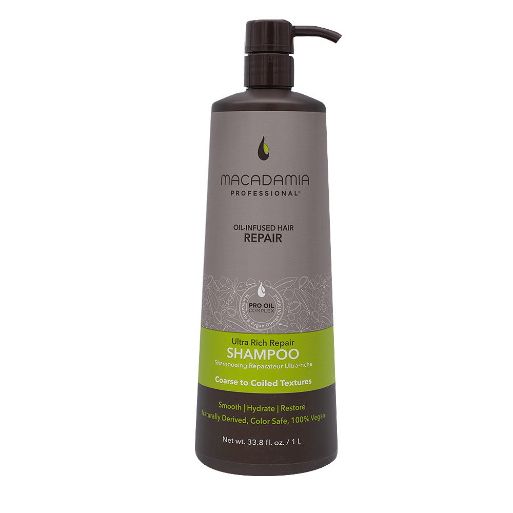 Macadamia Ultra Rich Repair Shampoo 1000ml - shampoo ricco riparatore