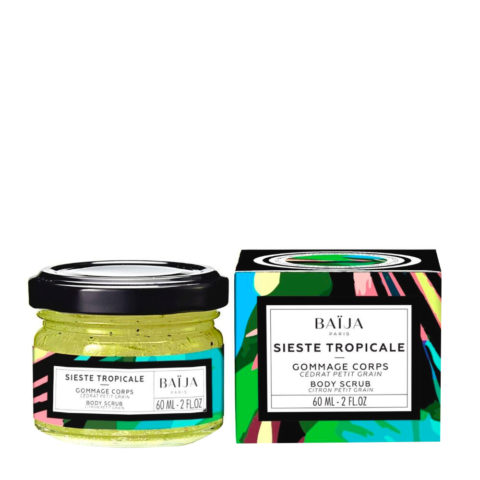 Baija Paris Sieste Tropicale Body Scrub 60ml - esfoliante corpo al cedro e petitgrain