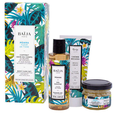 Baija Body Ritual Gift Set Fiori di Tiarè - kit trattamento per il corpo