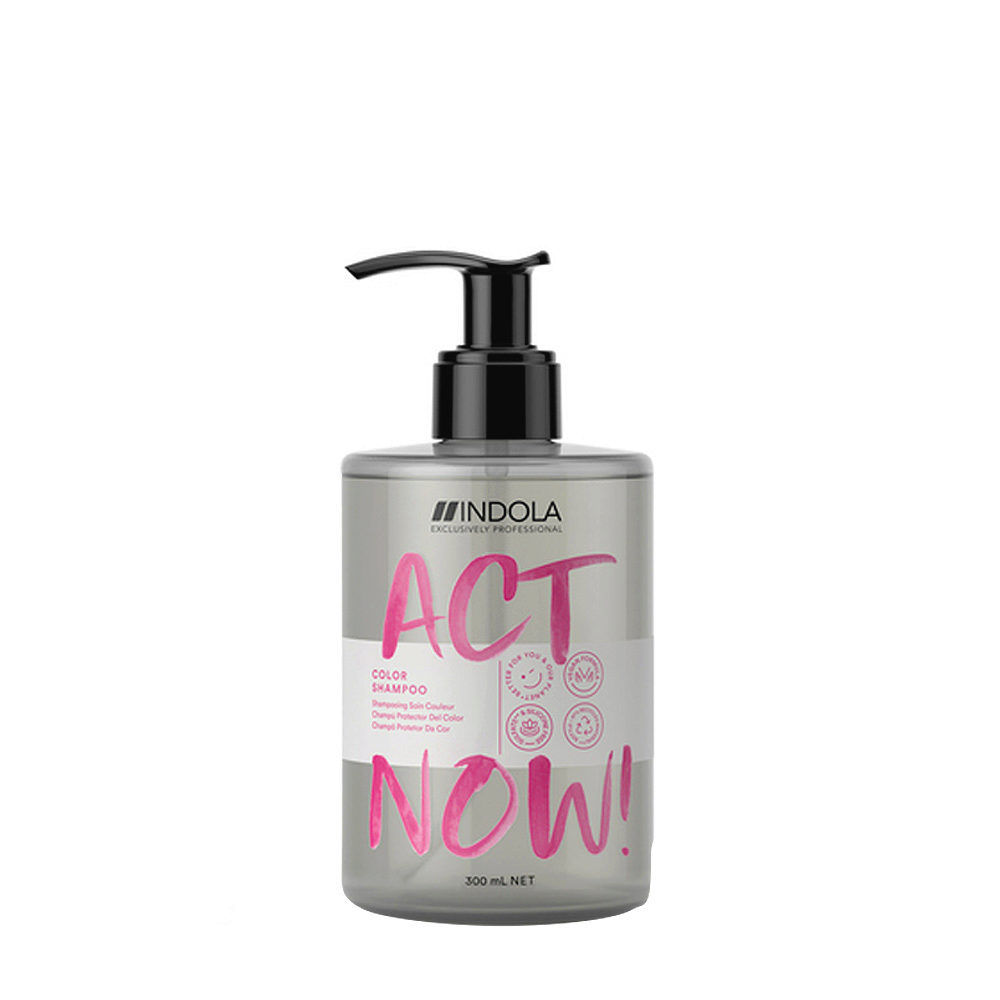 Indola Act Now! Color Shampoo 300ml - shampoo per capelli colorati
