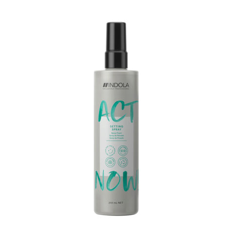Indola Act Now! Setting Spray  - spray districante per tutti i tipi di capelli
