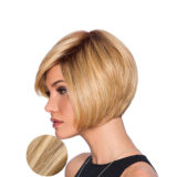 Hairdo Bob Scalato Parrucca Biondo Chiaro Con Radice Castana