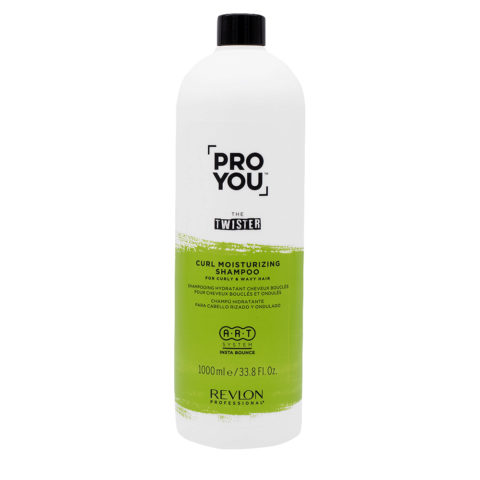 Revlon Pro You The Twister Curl Moisturizing Shampoo 1000ml - shampoo per ricci