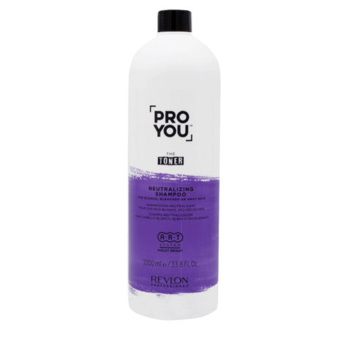 Pro You The Toner Neutralizing Shampoo 1000ml - shampoo antigiallo