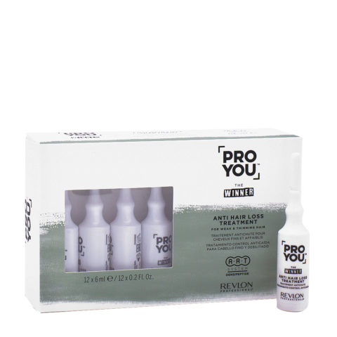 Pro You The Winner Anti Hair Loss Treatment 12x6ml - fiale rinforzanti