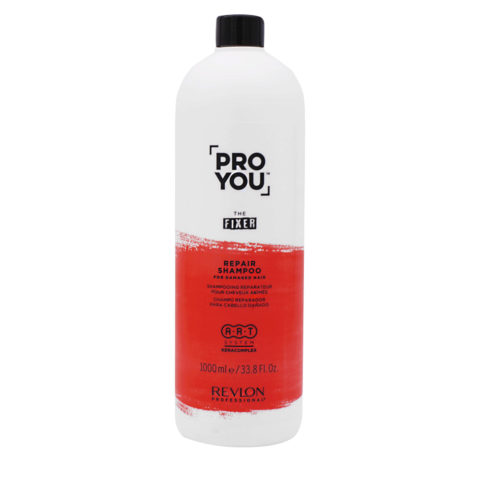 Revlon Pro You The Fixer Shampoo per Capelli Rovinati 1000ml