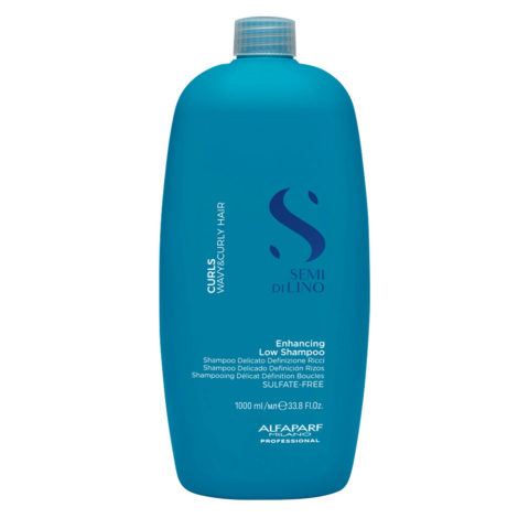 Semi di Lino Curls Enhancing Low Shampoo 1000ml - shampoo per capelli ricci