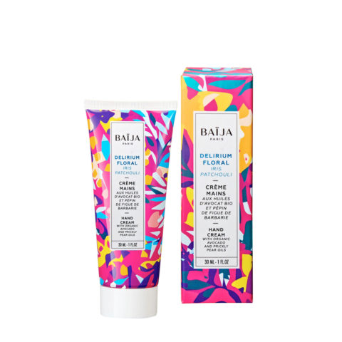 Baija Paris Delirium Floral Hand Cream Iris Patchouli 30ml - crema mani idratante