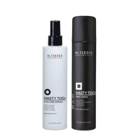 Styling Spray Volume Capelli Fini 200ml e Lacca Forte 100ml