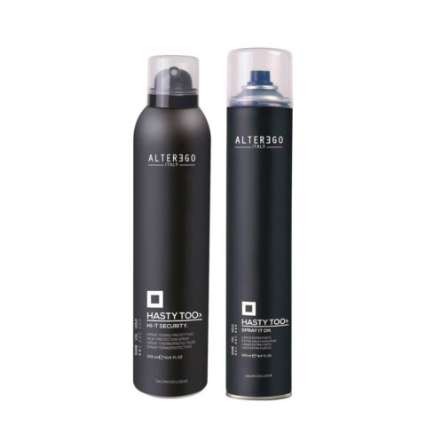 Styling Spray Protezione Termica 300ml e Lacca Extra Forte 500ml