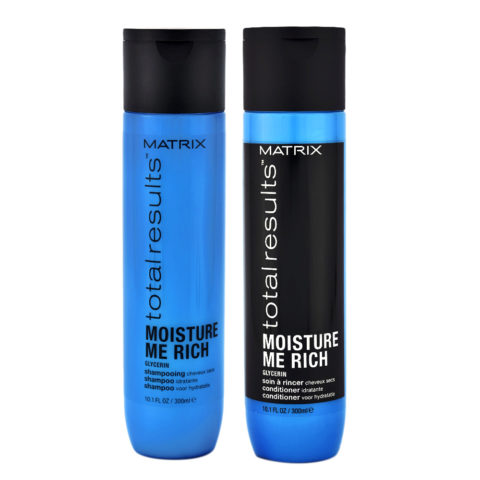 Total Results Moisture Me Rich Shampoo 300ml Conditioner 300ml