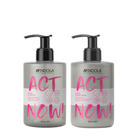 Indola Act Now! Color Shampoo 300ml Color Conditioner 300ml