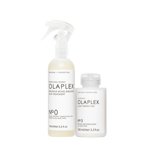 Olaplex Set di Trattamenti Pre Shampoo per Riparare i Capelli Rovinati