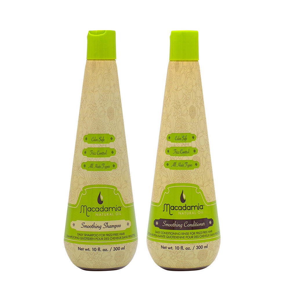 Macadamia Kit Capelli Crespi Shampoo 300ml e Balsamo 300ml