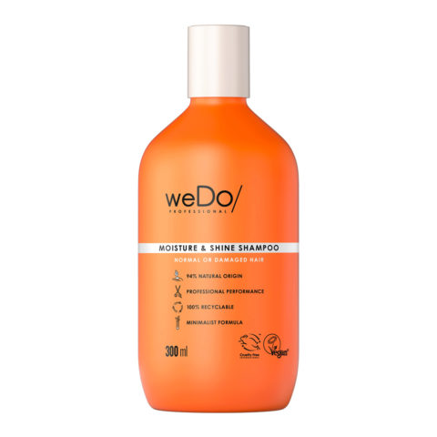 Moisture & Shine Shampoo 300ml - shampoo senza solfati per capelli normali o danneggiati