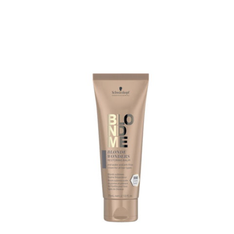 Schwarzkopf Blond Me Blonde Wonders Restoring Balm 75ml - balsamo sigillante per doppie punte