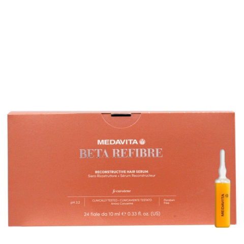 Lunghezze Beta Refibre Reconstructive Hair Serum 24x10ml - fiale di ricostruzione per capelli rovinati