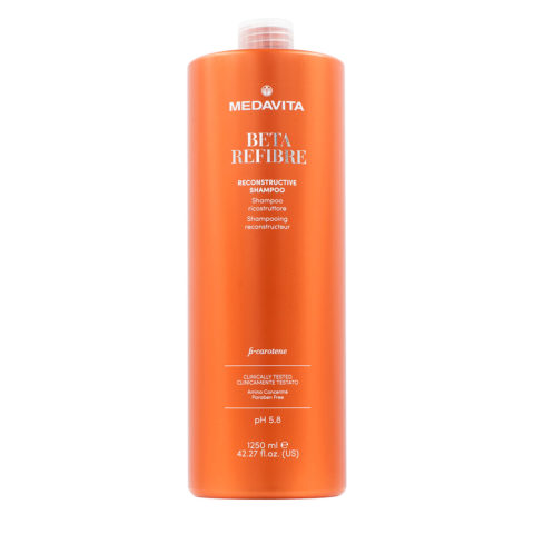 Medavita Lunghezze Beta Refibre Reconstructive Shampoo 1250ml - shampoo ristrutturante per capelli rovinati