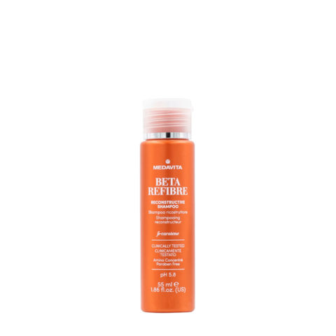 Medavita Lunghezze Beta Refibre Reconstructive Shampoo 55ml - shampoo ristrutturante per capelli danneggiati