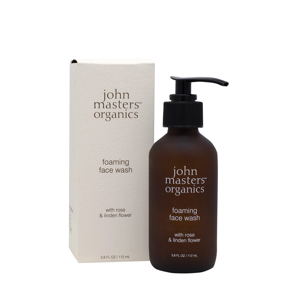 John Masters Organics Foaming Face Wash 112ml - schiuma detergente viso