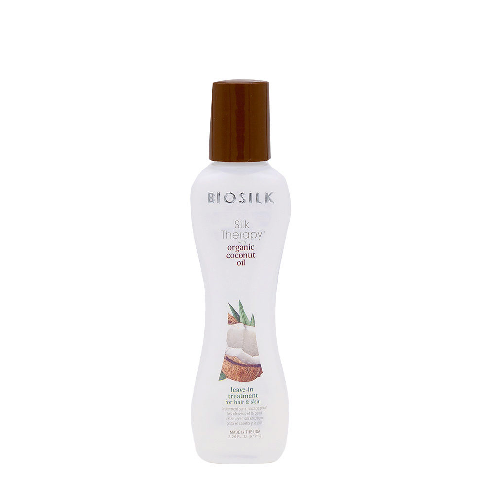 Biosilk Silk Therapy Leave In Treatment Hair Skin With Coconut Oil 67ml - siero senza risciacquo