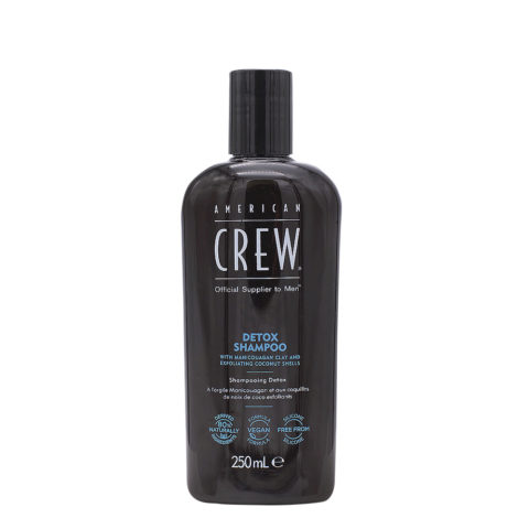 American Crew Detox Shampoo 250ml - shampoo detossinante esfoliante