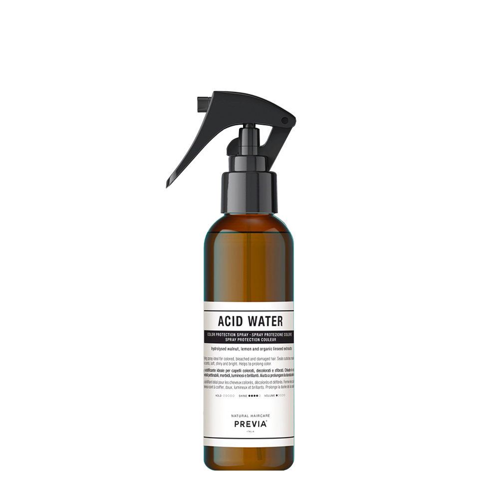 Previa Acid Water 200ml - spray ricostruzione capelli colorati