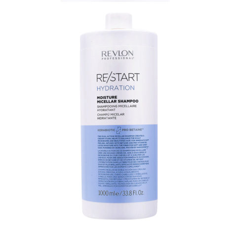 Restart Hydration Moisture Micellar Shampoo 1000ml - shampoo idratante
