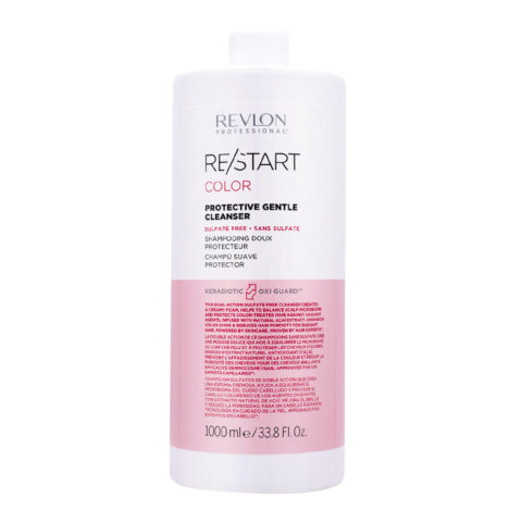 Restart Color Gentle Shampoo 1000ml - shampoo delicato senza solfati capelli colorati