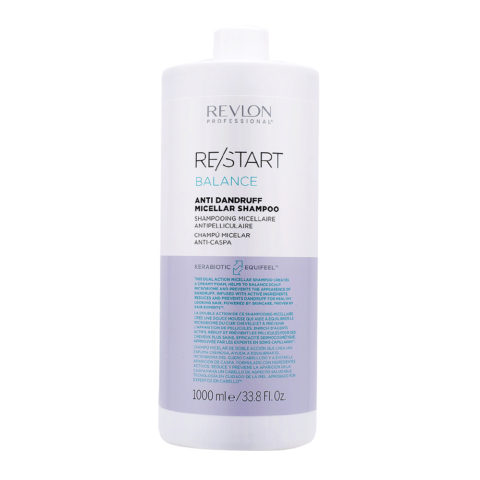 Restart Balance Anti Dandruff Micellar Shampoo 1000ml - shampoo antiforfora