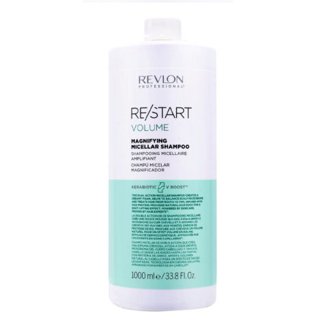 Restart Volume Micellar Shampoo 1000ml - shampoo volume per capelli fini
