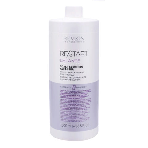 Revlon Restart Balance Scalp Soothing Shampoo 1000ml - shampoo per cute sensibile