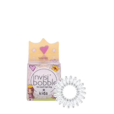 Invisibobble Kids Princess Sparkle 3pz -  elastico a spirale per bambini con glitter